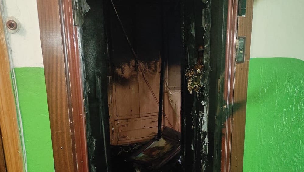 В Брянске при пожаре в многоэтажном доме на проспекте Ленина погибла 84-летняя женщина