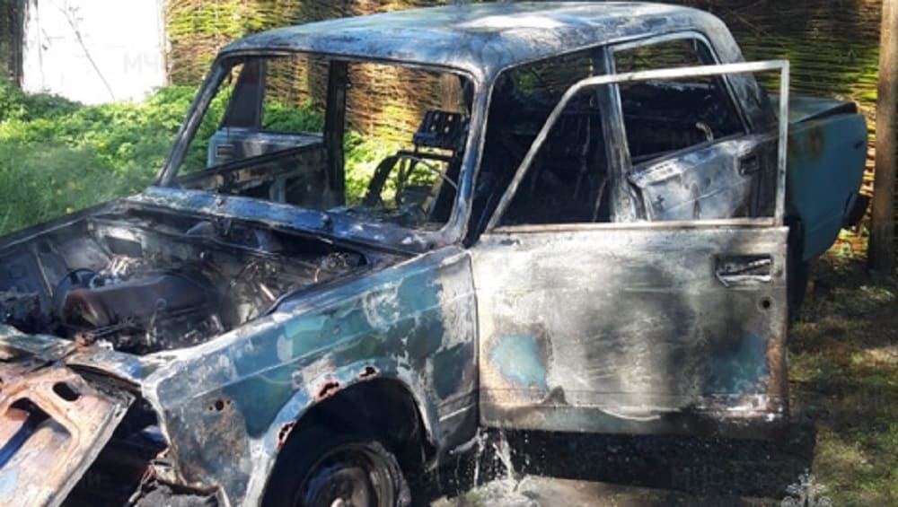 В Брянской области за сутки сгорел второй автомобиль