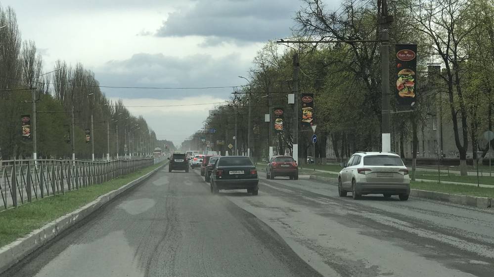 Водителей в Брянске порадует отремонтированный Московский проспект и разметка