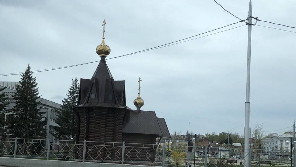 В Брянске завершился ремонт Спасо-Покровской часовни на набережной