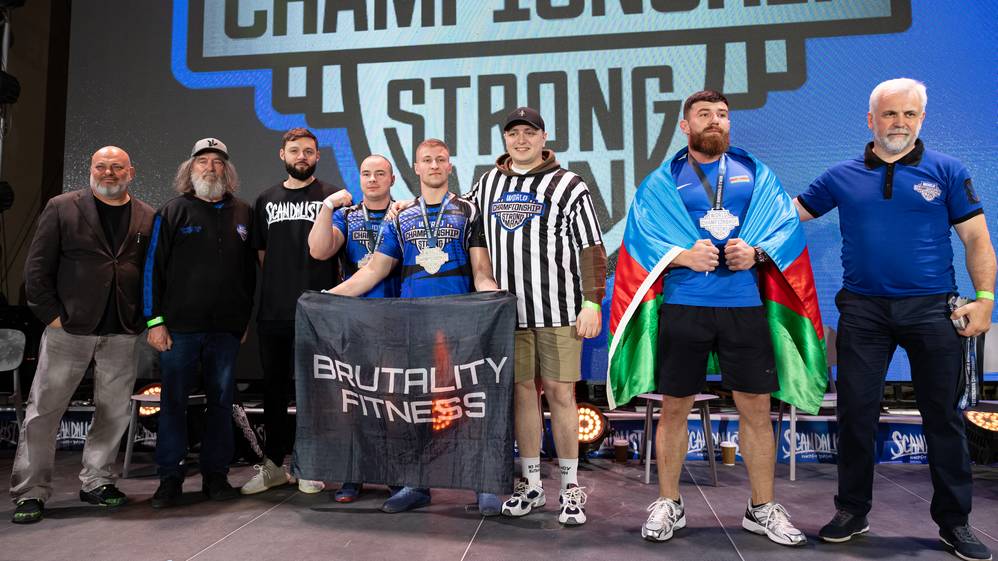 Брянский силач Владлен Валяев победил на турнире в Дубае