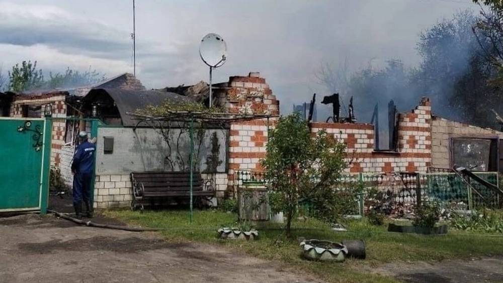 Появились фото разрушений в брянском селе Новые Юрковичи после обстрела