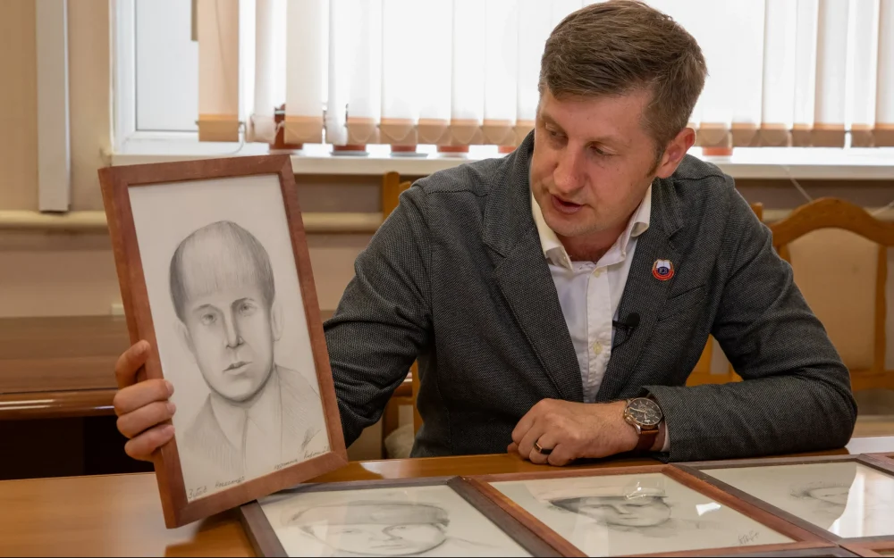 Портреты юных партизан Брянской области передали в фонды Музея Победы