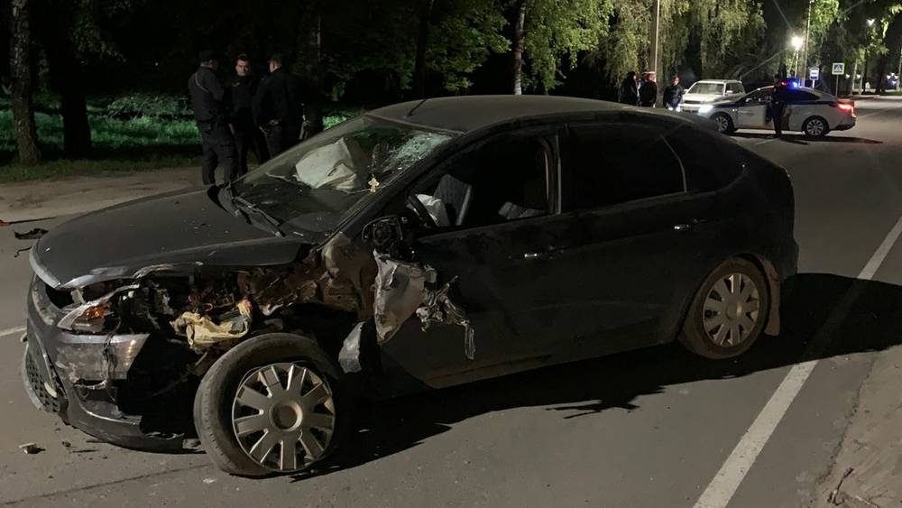Двое пьяных водителей разбились в ДТП в поселке Локоть