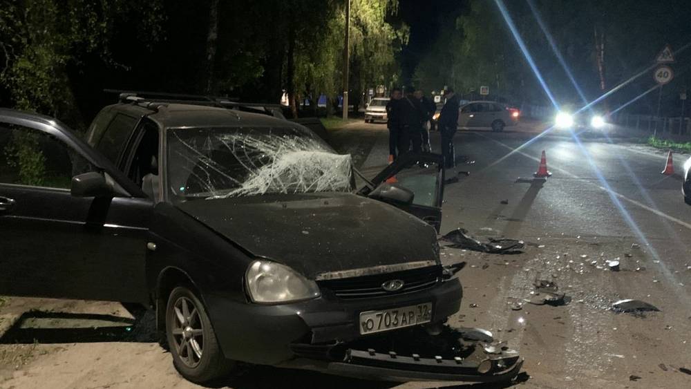 Двое пьяных водителей разбились в ДТП в поселке Локоть