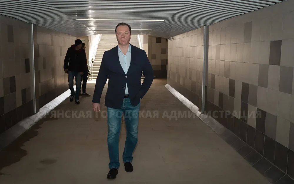 В Брянске состоялось техническое открытие подземного перехода на «полтиннике»