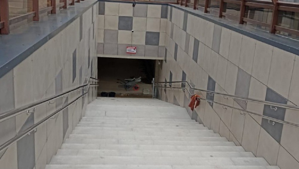 В Брянске завершился ремонт подземного перехода на «Полтиннике»