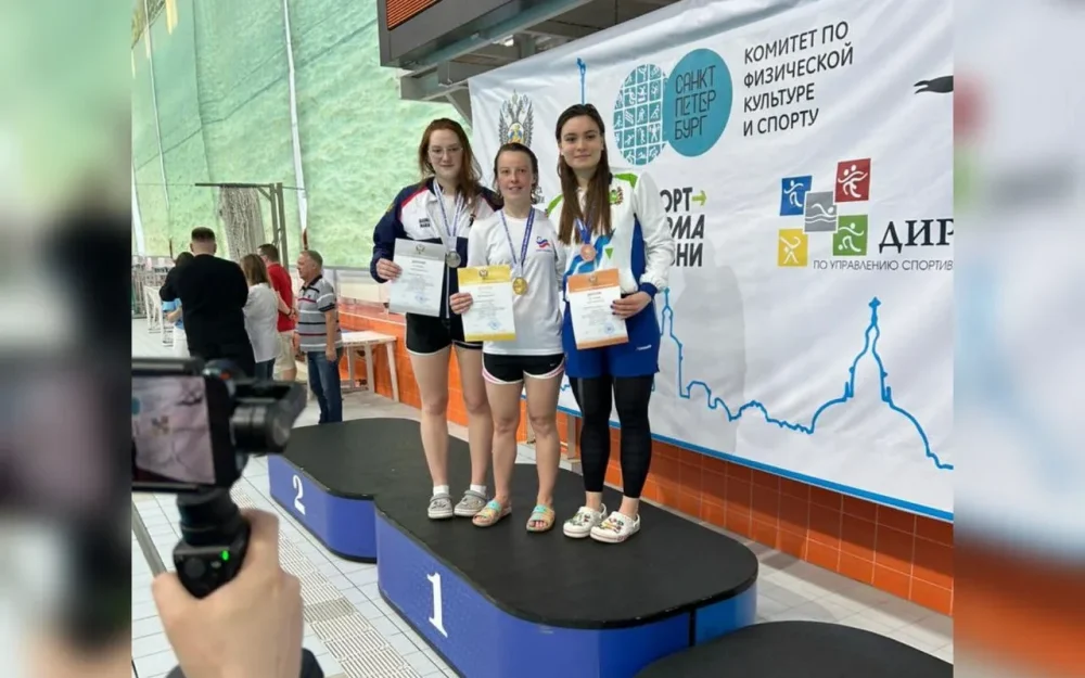 Брянская спортсменка Анастасия Ильюшина завоевала медали чемпионата России по плаванию
