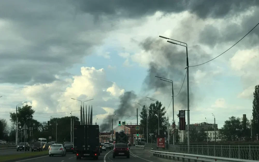 Жители Брянска сообщили о сильном дыме в Володарском районе