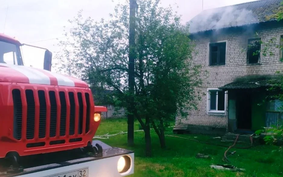 В страшном пожаре в Погарском районе Брянской области погибла женщина