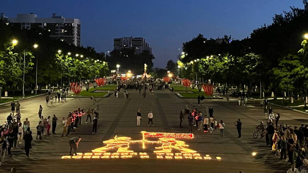 В Брянске на Кургане Бессмертия вспомнили «Огненные картины войны»