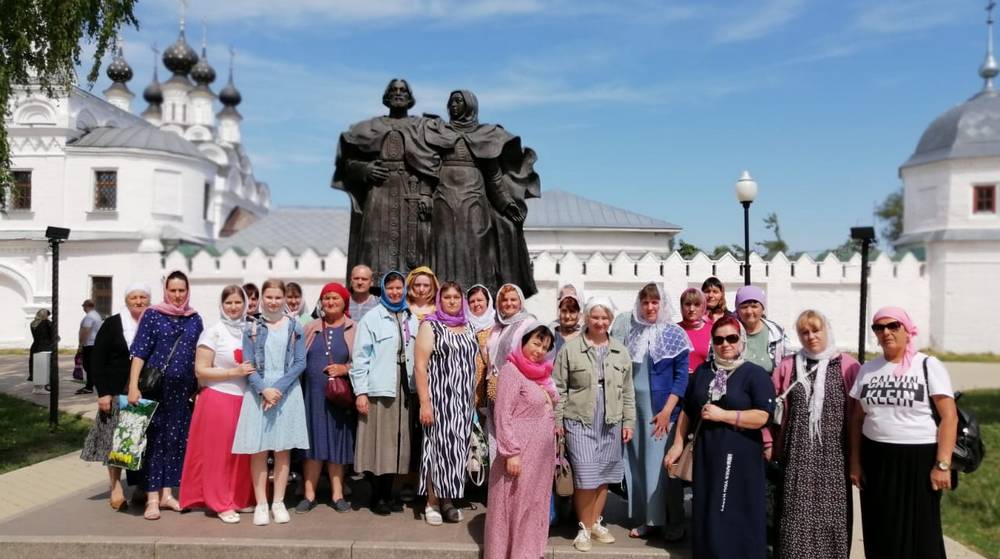Брянские богомольцы совершили паломническую поездку в Дивеево и город Муром