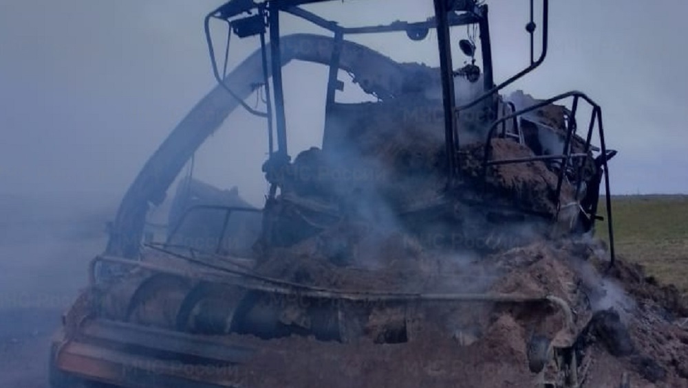 Богомаз: труд комбайнеров в брянском приграничье стал опасным