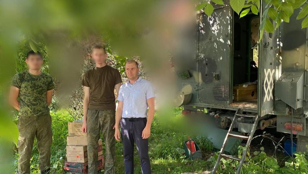 Защитникам брянского неба доставлен гуманитарный груз