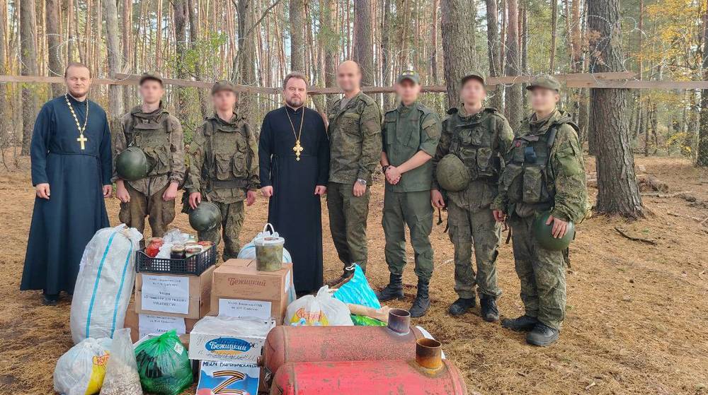 Духовная и гуманитарная помощь военнослужащим в приграничье