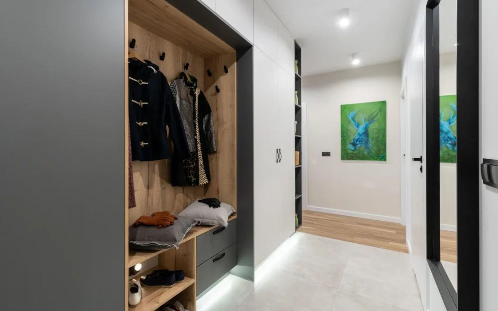 Гардеробные на заказ по индивидуальным размерам