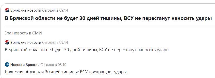 Бандеровцы нанесли подлый удар по Брянской области