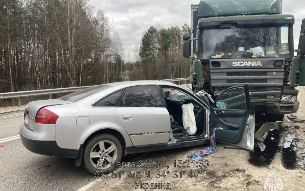 В Брянской области случилась жуткая авария на федеральной трассе «Украина»