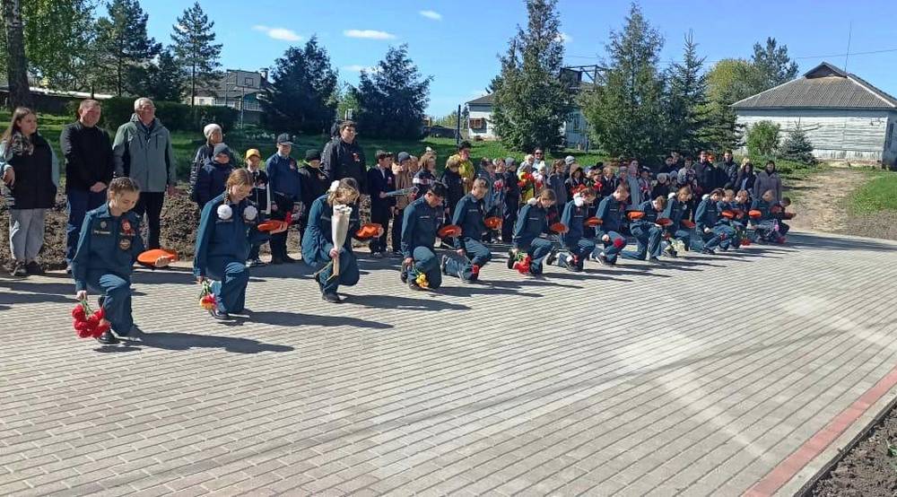 В Карачевском районе открыли памятные доски героям СВО