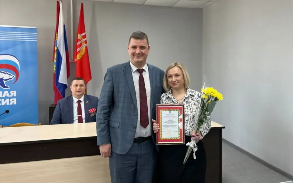 Участник СВО Евгений Вылцан встретился с жителями Климовского района