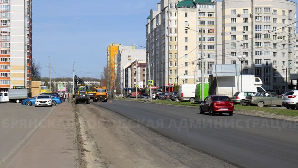 В Брянске дорогу на нечётной стороне улицы Горбатова расширят до четырёх полос