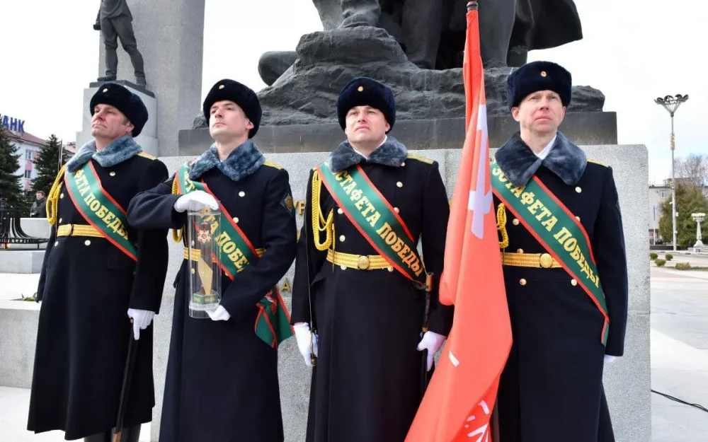 Брянская область приняла символ акции «Эстафета Победы»