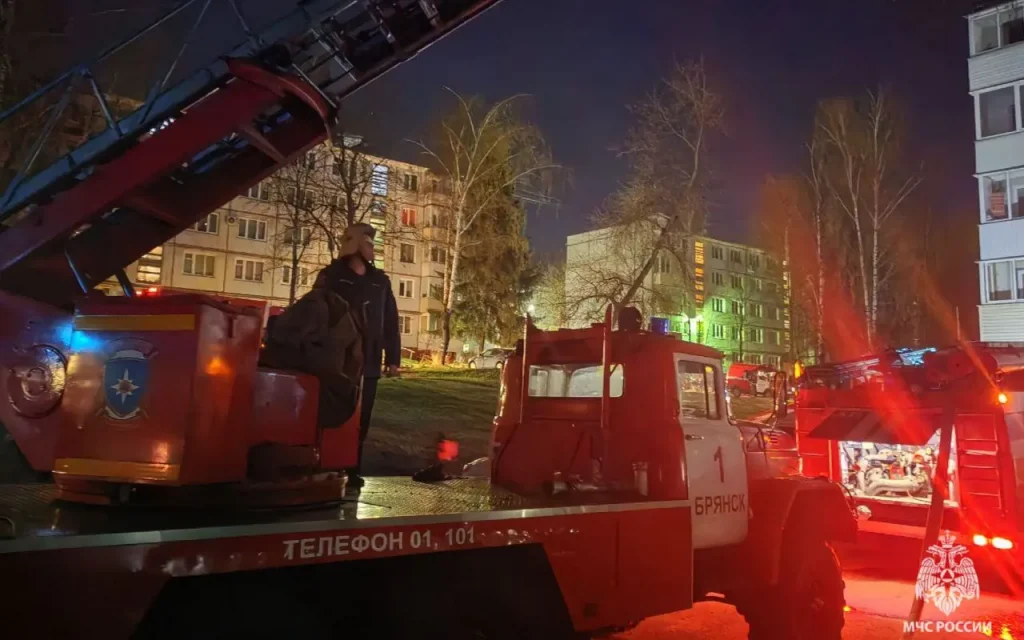 В ходе пожара в Брянске погиб 13-летний мальчик