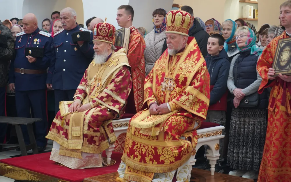 Новый храм в Меленске освятили в присутствии губернатора Александра Богомаза