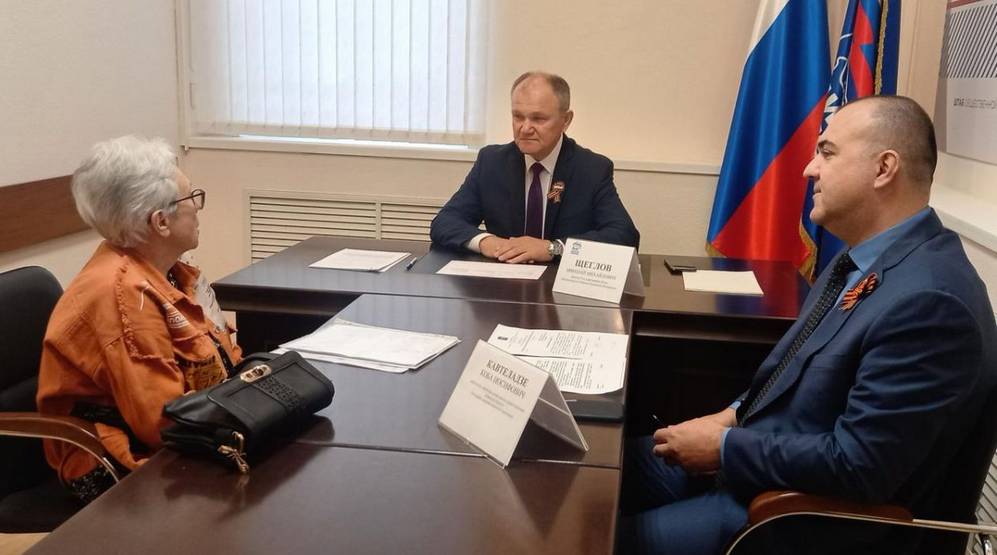 В региональной общественной приемной партии депутат Госдумы Николай Щеглов выслушал обращения гражадан