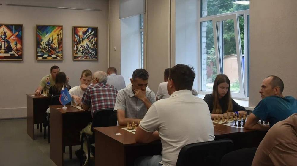 В Брянске прошёл открытый шахматный турнир в рамках марафона «Сила России»