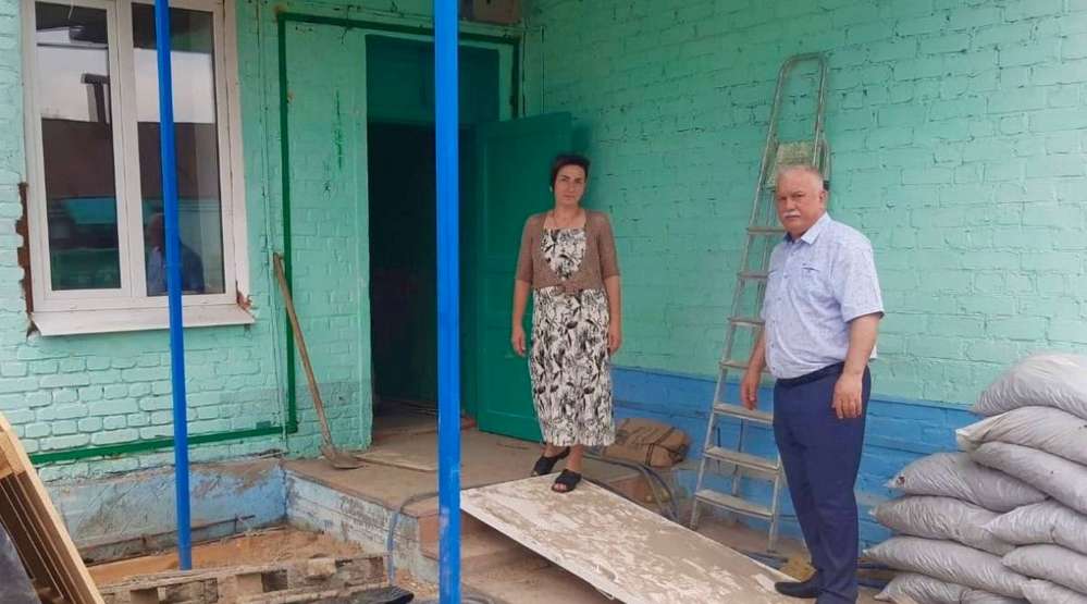 В Погаре проверили ход ремонта детского сада в рамках партийного проекта «Новая школа»