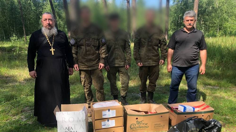 Духовный визит к защитникам Отечества