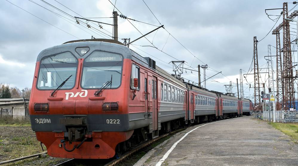 В Брянской области расписание пригородного поезда изменится в связи с ремонтными работами с 26 по 29 августа