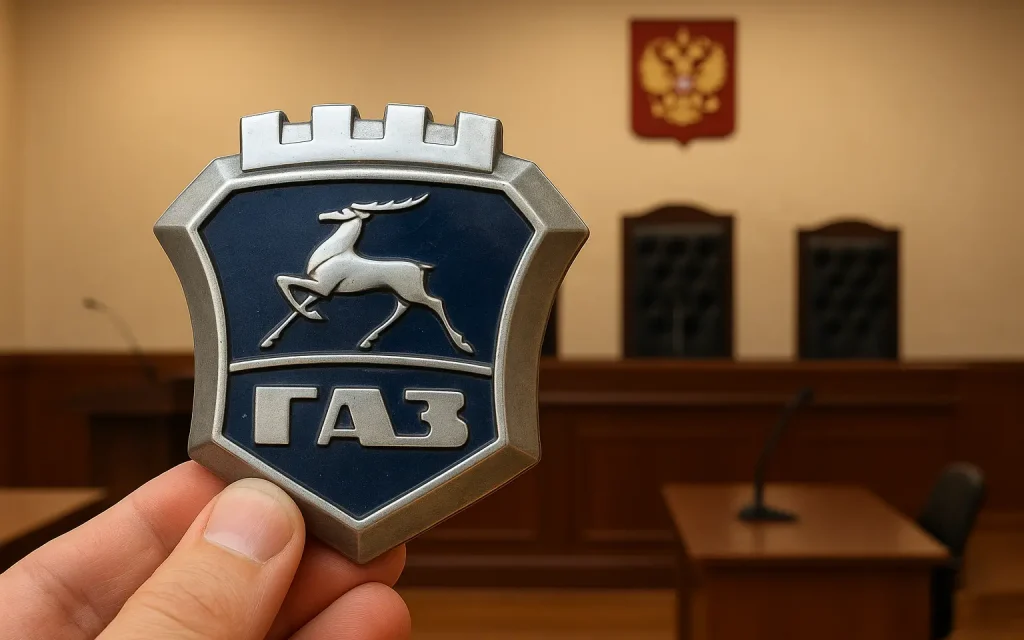 В Брянске предпринимателя привели в суд за продажу эмблемы ГАЗ