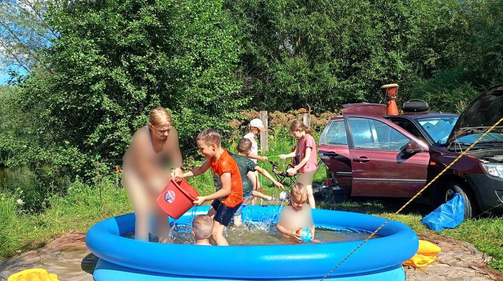 Воспитанников воскресной школы вывезли на отдых