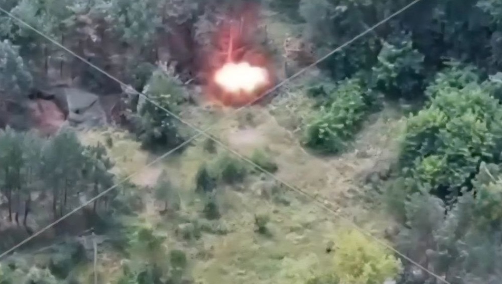 За брянской границей Росгвардия уничтожила спрятанный в лесу миномётный расчёт ВСУ