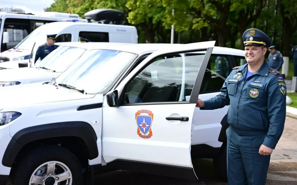 Брянские спасатели получили 56 единиц современной техники