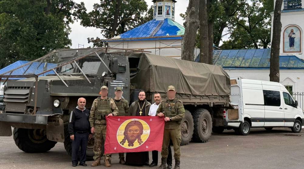 Военнослужащие группировки «Север» получили очередной гуманитарный груз от Навлинского благочиния