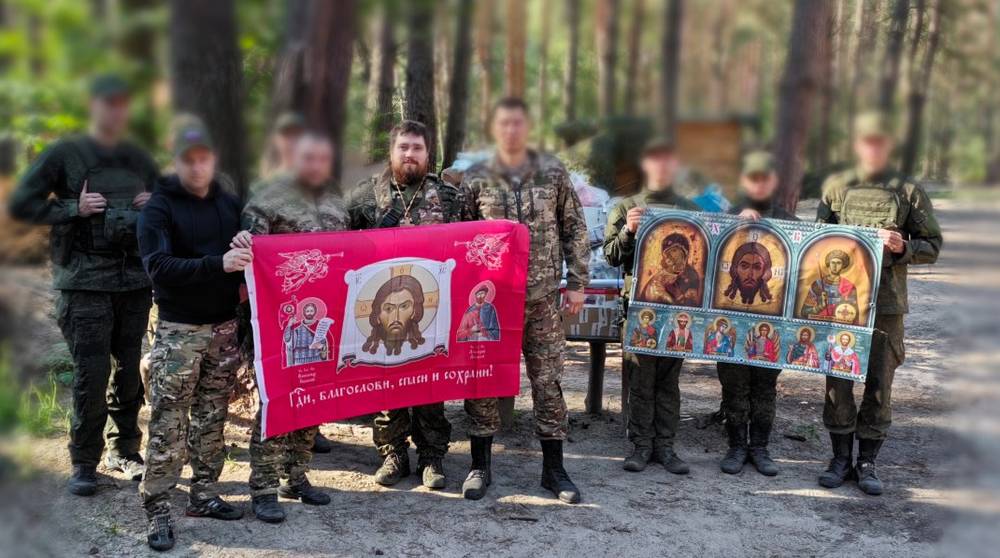 Руководитель военного отдела Брянской епархии посетил бойцов подразделения «Север»