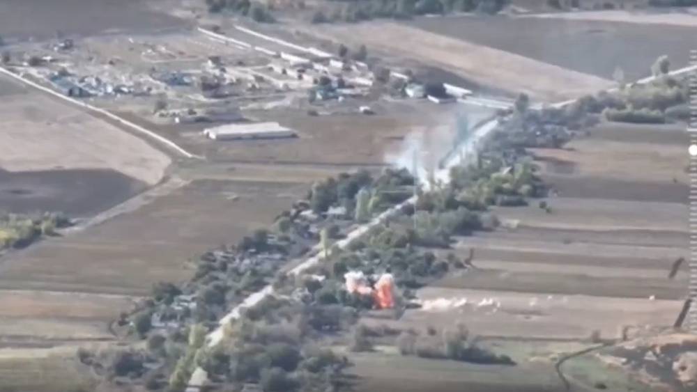 За брянской границей ракеты разнесли «Гондурас»