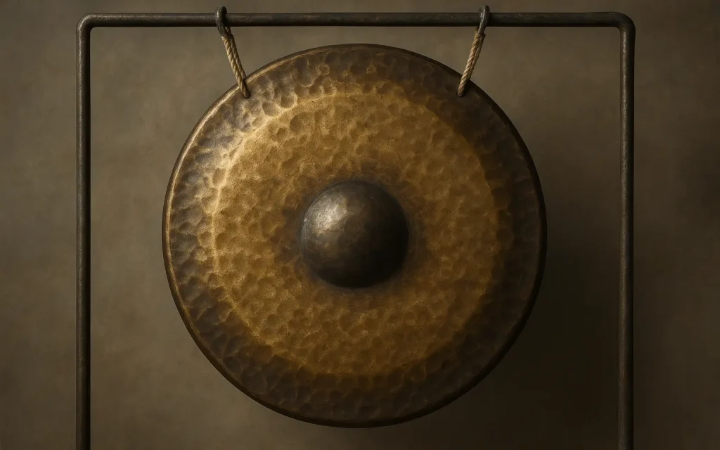 Кованый тибетский гонг: основные преимущества