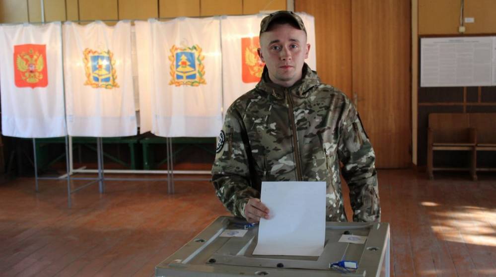 Во второй день голосования участники СВО показали активную гражданскую позицию