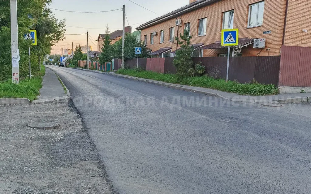 На улице Малыгина в Брянске уложили выравнивающий слой асфальта