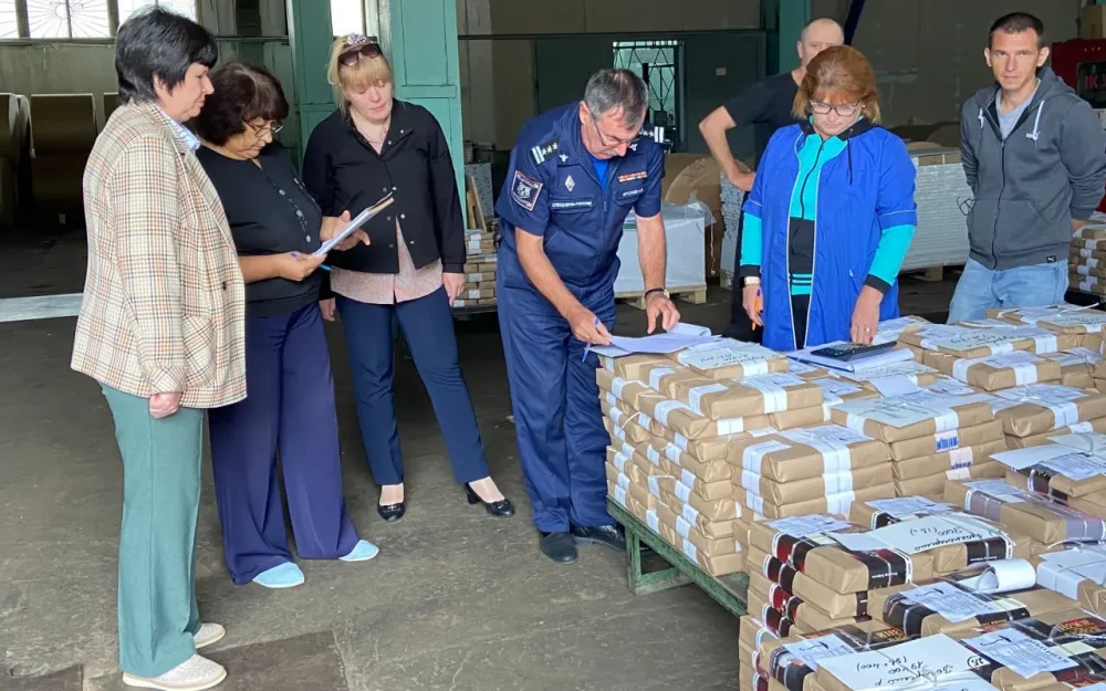 В Брянске избирком получил бюллетени для губернаторских выборов