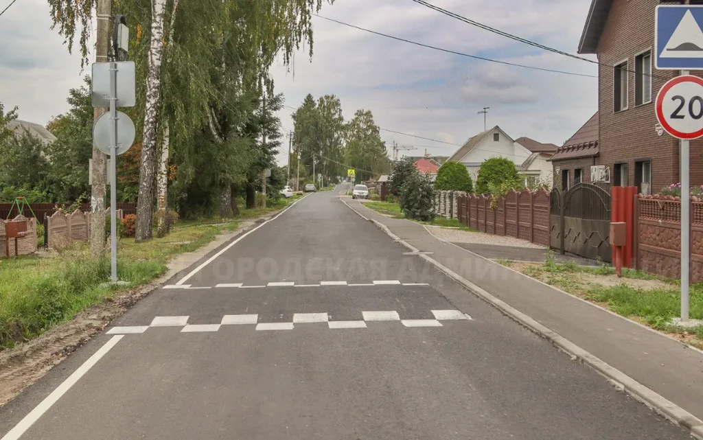 Улица Городищенская в Брянске обновилась после ремонта