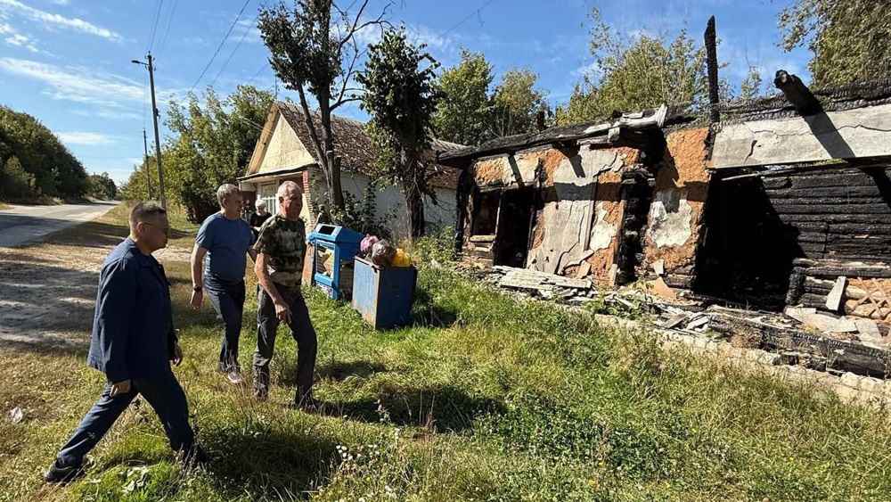 Глава Минстроя Файзуллин пообщался с жителями брянского приграничья