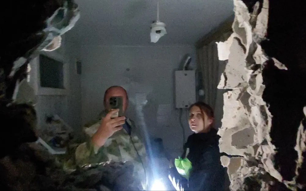 Опубликованы шокирующие кадры ударов украинских боевиков по брянскому поселку