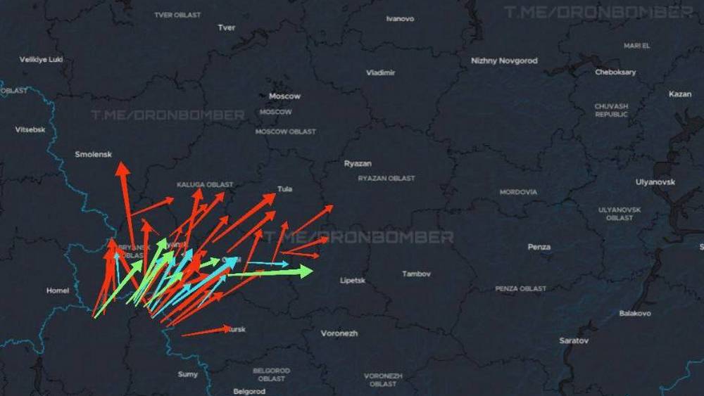 Стало известно, как бандеровцы запустили ракеты в сторону Брянска и Москвы