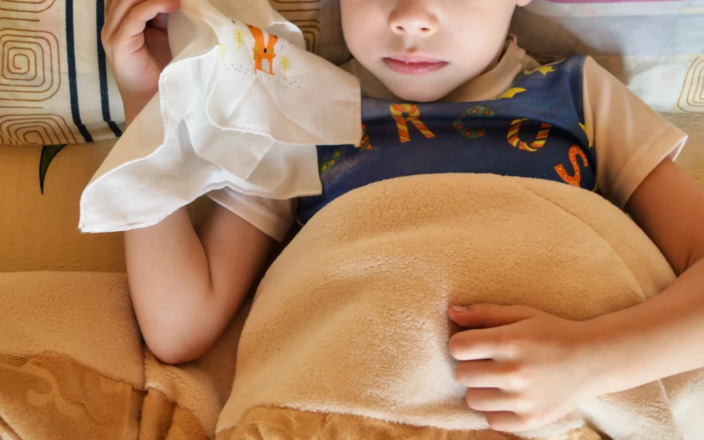 В Брянской области резко выросла заболеваемость детей ОРВИ и гриппом