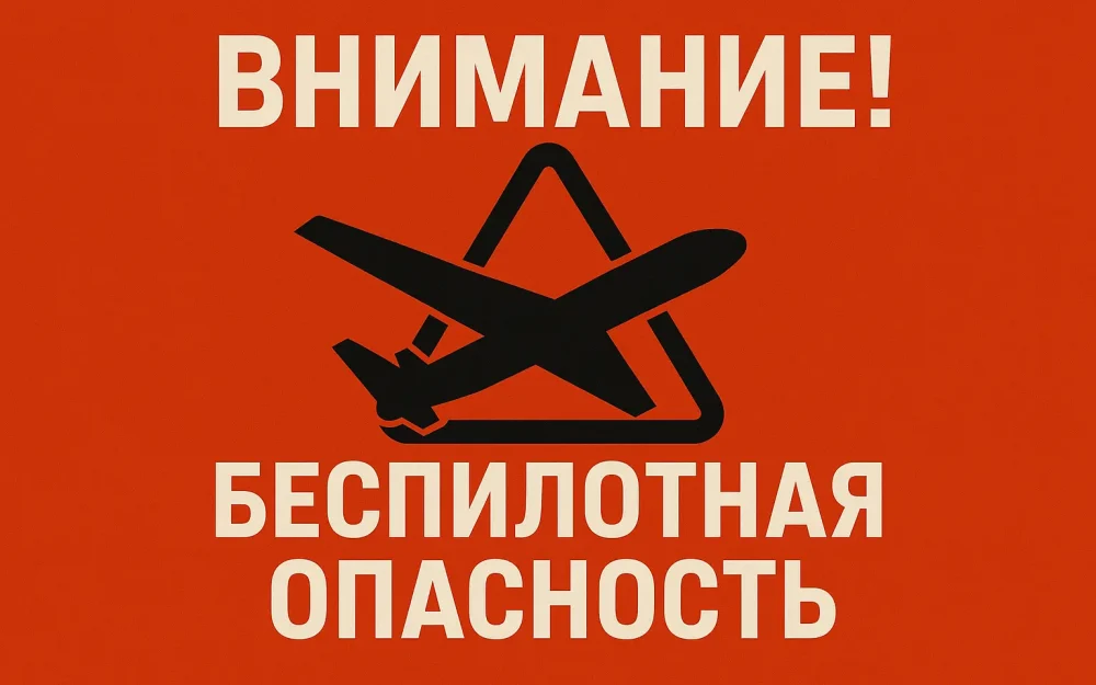 Жителей брянского приграничья попросили не выходить из дома из-за угрозы дронов